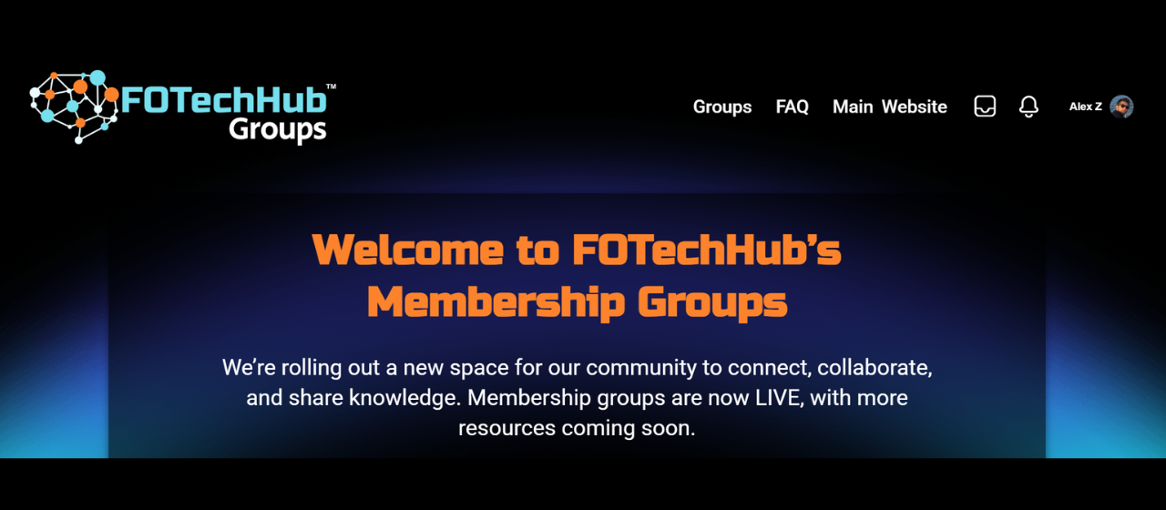 FOTechHub Groups